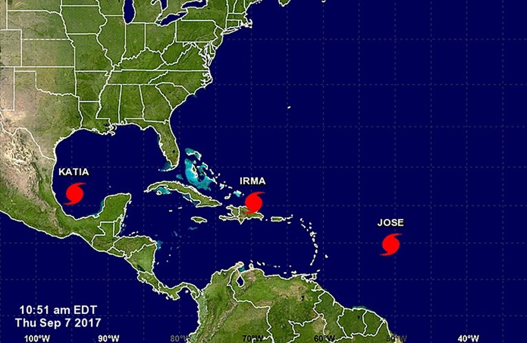 Jose prerasta u uragan pete kategorije, crvena uzbuna na otocima koje je već poharala Irma