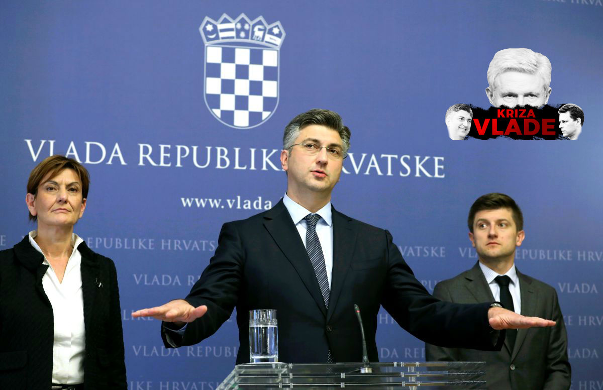 CRO DEMOSKOP Plenkovićev HDZ drastično gubi podršku nakon krize vlade