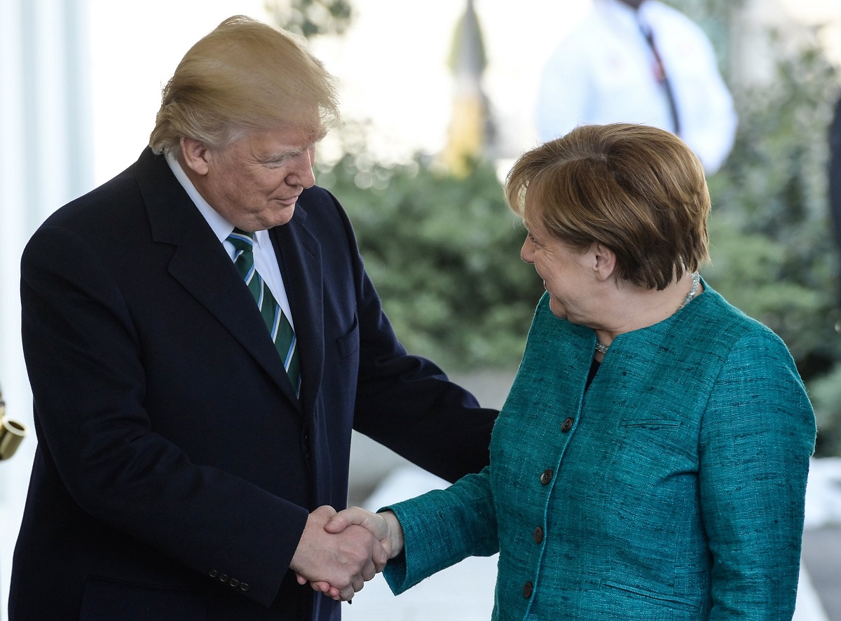 Trump se susreo s Merkel, poručio joj: "Imamo barem nešto zajedničko"