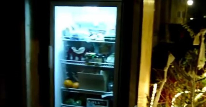 Ulični hladnjak uljepšat će zimu mnogim beskućnicima u Bruxellesu