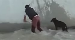 VIDEO Ovi su ljudi napravili nešto nevjerojatno da bi izvukli psa iz kanala