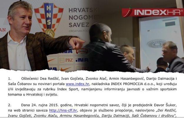 PRVOM ČOVJEKU HRVATSKOG NOGOMETA PRIJETI ZATVOR Index kazneno prijavio Davora Šukera i HNS