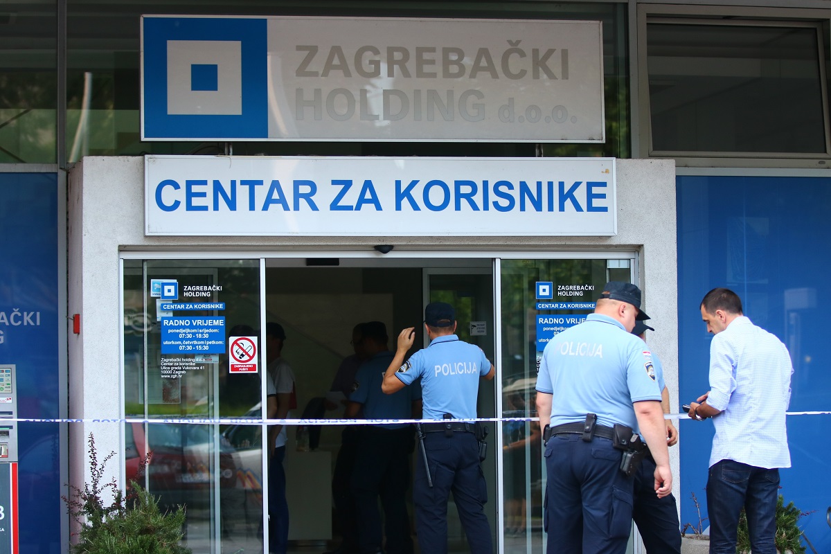 DRAMA U ZAGREBU Opet opljačkan Zagrebački holding u Vukovarskoj