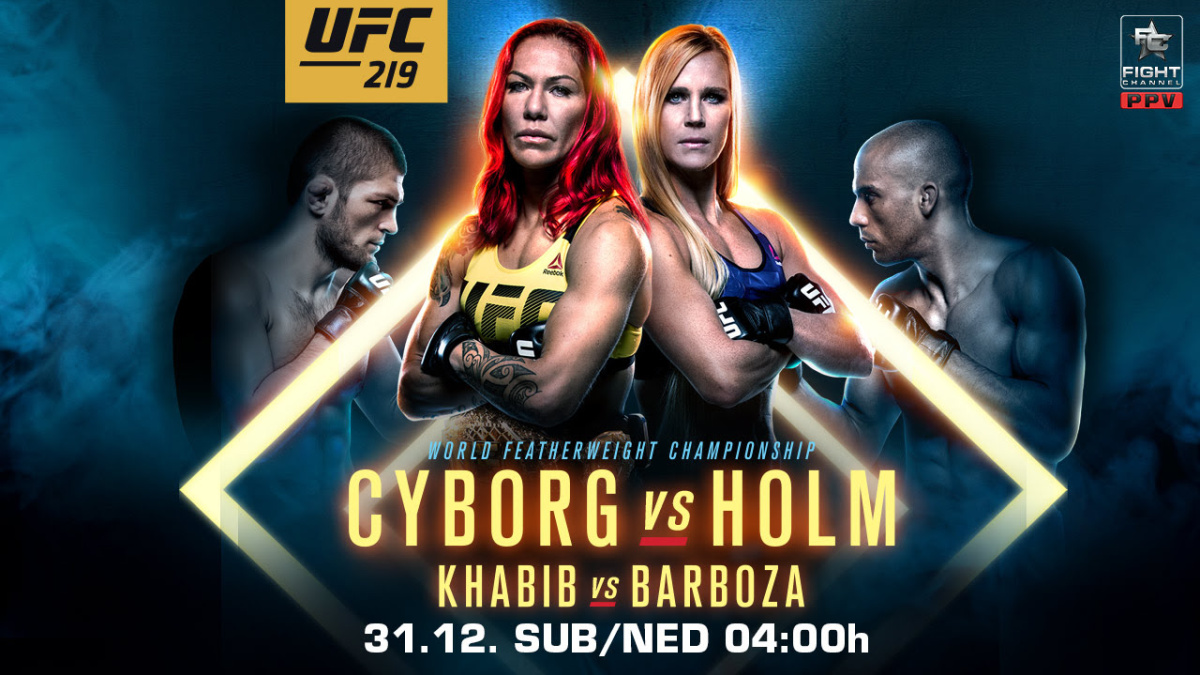 Ispratite 2017. uz spektakularni UFC 219: Može li Holly Holm protiv Cyborg drugi put šokirati svijet?