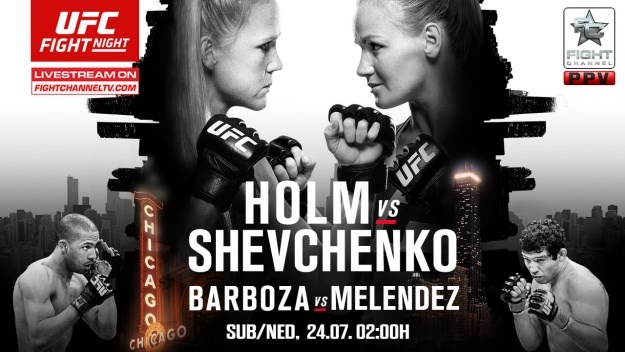 UFC on FOX 20: Holm protiv Shevchenko, Barboza protiv Melendesa i debi Mihajlovića