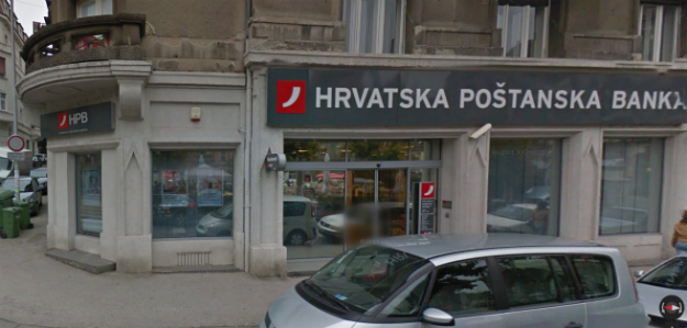 Opljačkana Hrvatska poštanska banka na Britanskom trgu