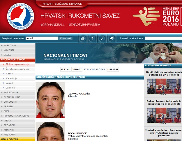 Za Hrvatski rukometni savez izbornik je i dalje Slavko Goluža