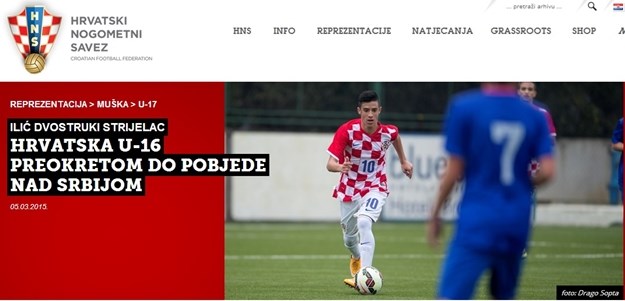 U-16 reprezentacija Hrvatske preokretom slavila protiv Srbije
