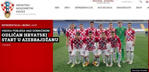 Kadetska reprezentacija Hrvatske s devet Dinamovaca razbila Azerbajdžan