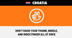 Business Insider: U Hrvatskoj nemojte dizati tri prsta jer će misliti da ste srpski nacionalist