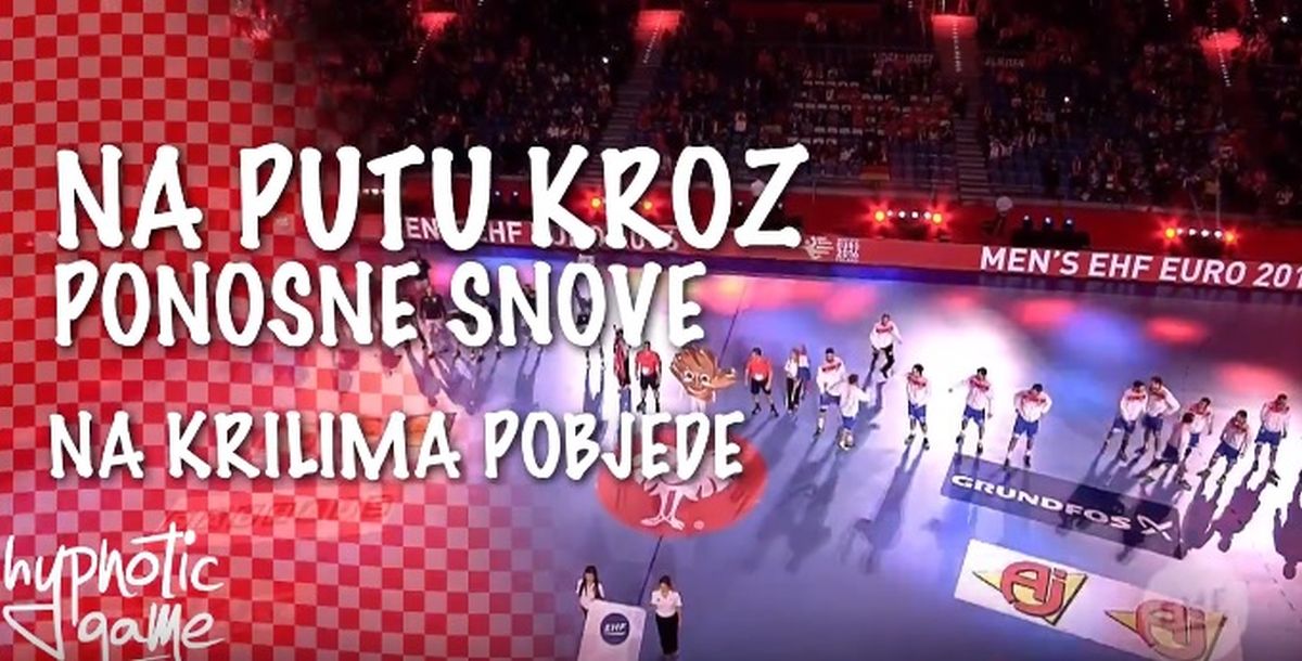 "NA KRILIMA POBJEDE" Predstavljena pjesma Europskog rukometnog prvenstva