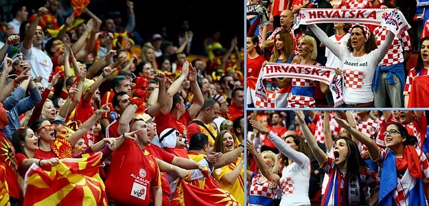 Galerija dana: Pogledajte kako su navijali Hrvati i Makedonci