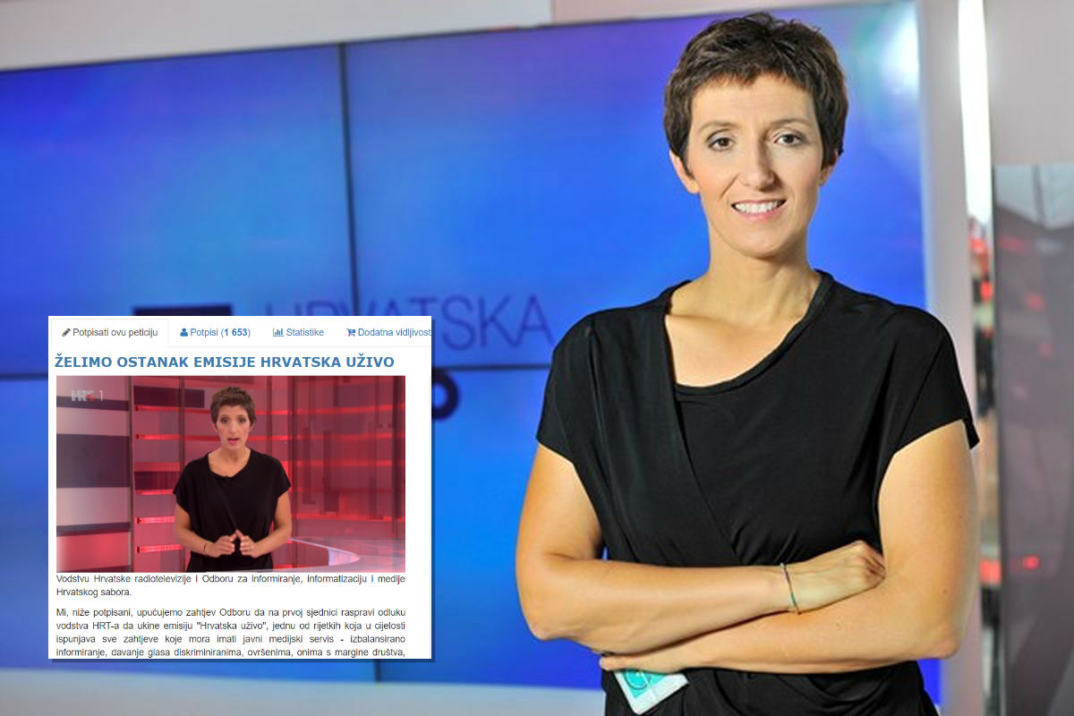 Krenula peticija za spas emisije Hrvatska uživo: "Nećemo plaćati HRT dok ju ne vratite"