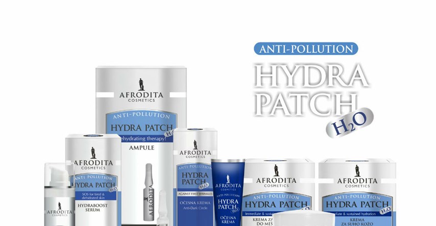 Nova linija HYDRA PATCH Kozmetike Afrodita rješava problem dehidracije kože