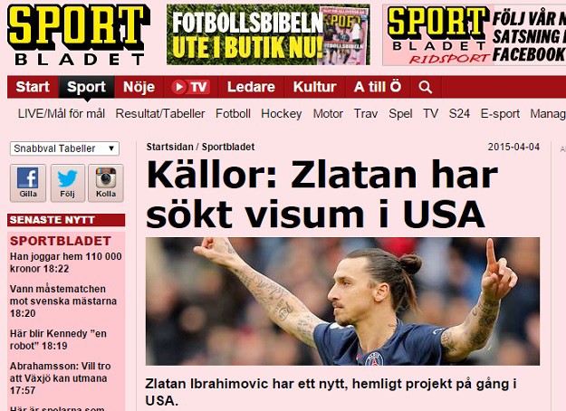 Ibrahimović nastavlja karijeru u MLS-u?