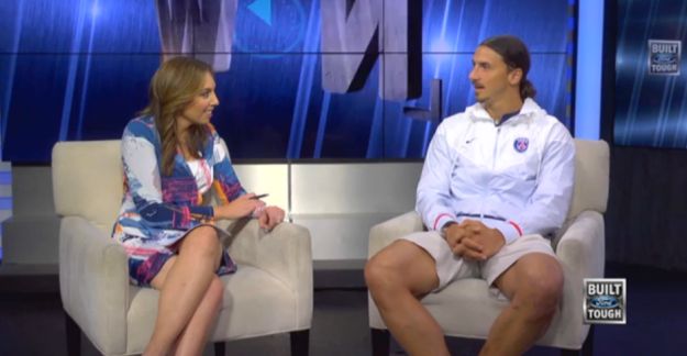 Zlatan nonšalantno pred kamerama Sports Ilustrateda: Ronaldo? Dobar! Ja? Wow! U filmu bi me glumio Stallone