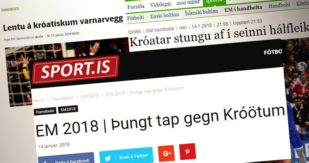 Islandski mediji: "Hrvatska je klasa iznad nas"