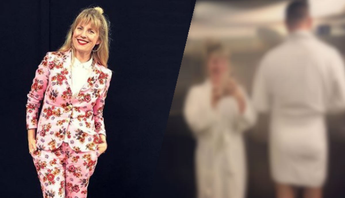 Ida Prester pozirala sa suprugom u kućnom ogrtaču: "Bračna idila, sauna je naša"