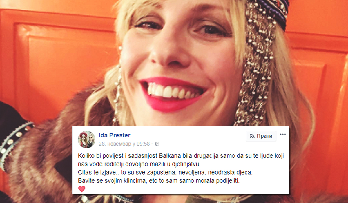 Je li Ida Prester pronašla uzrok problema na Balkanu? "To su sve nevoljena, zapuštena djeca"