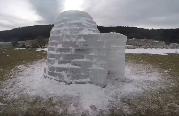VIDEO Evo koliko je zapravo hladno: Na Braču napravili pravi pravcati iglu