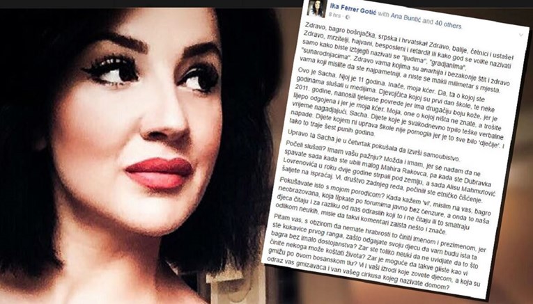 Novinarka šokirala na Facebooku: "Balije, četnici i ustaše - zbog vas se moja kći pokušala ubiti"