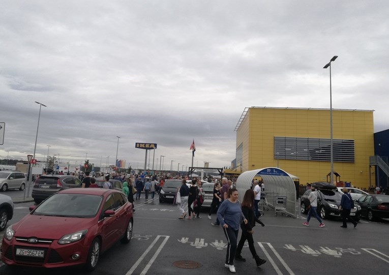 VIDEO, FOTO Zagrebačka Ikea hitno evakuirana