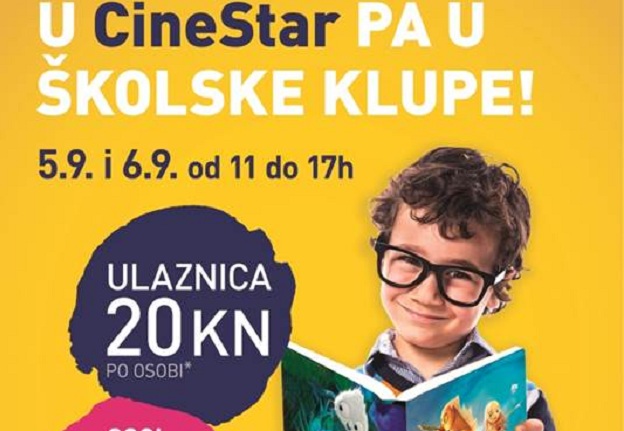 U CineStar, pa u školske klupe