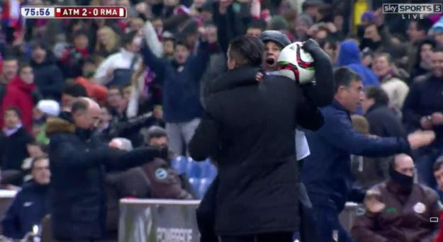 Simeone pobjedu nad Realom proslavio u zagrljaju sina