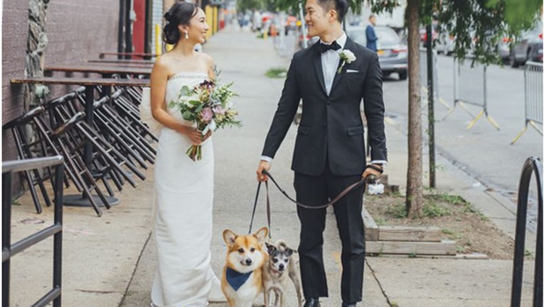 FOTO Odlučili su svoje pse uključiti u vjenčanje i to su izveli na genijalan način