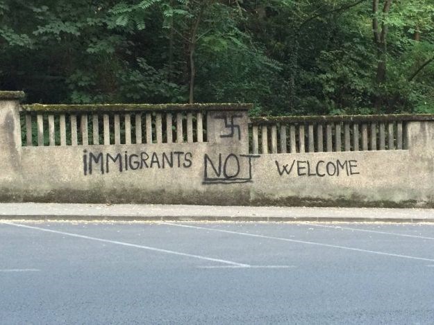 Neonacistički grafiti osvanuli u centru Zagreba: "Migranti, niste dobrodošli"