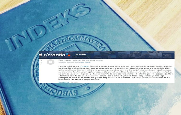 Pitanje zagrebačkog brucoša hit na internetu: "Zapalio sam pljugu previše, faks vidio na slikama"