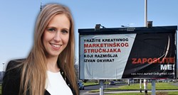 Zaposlite me: Cura koja je tražila posao preko jumbo plakata u Zagrebu sada može birati poslodavca