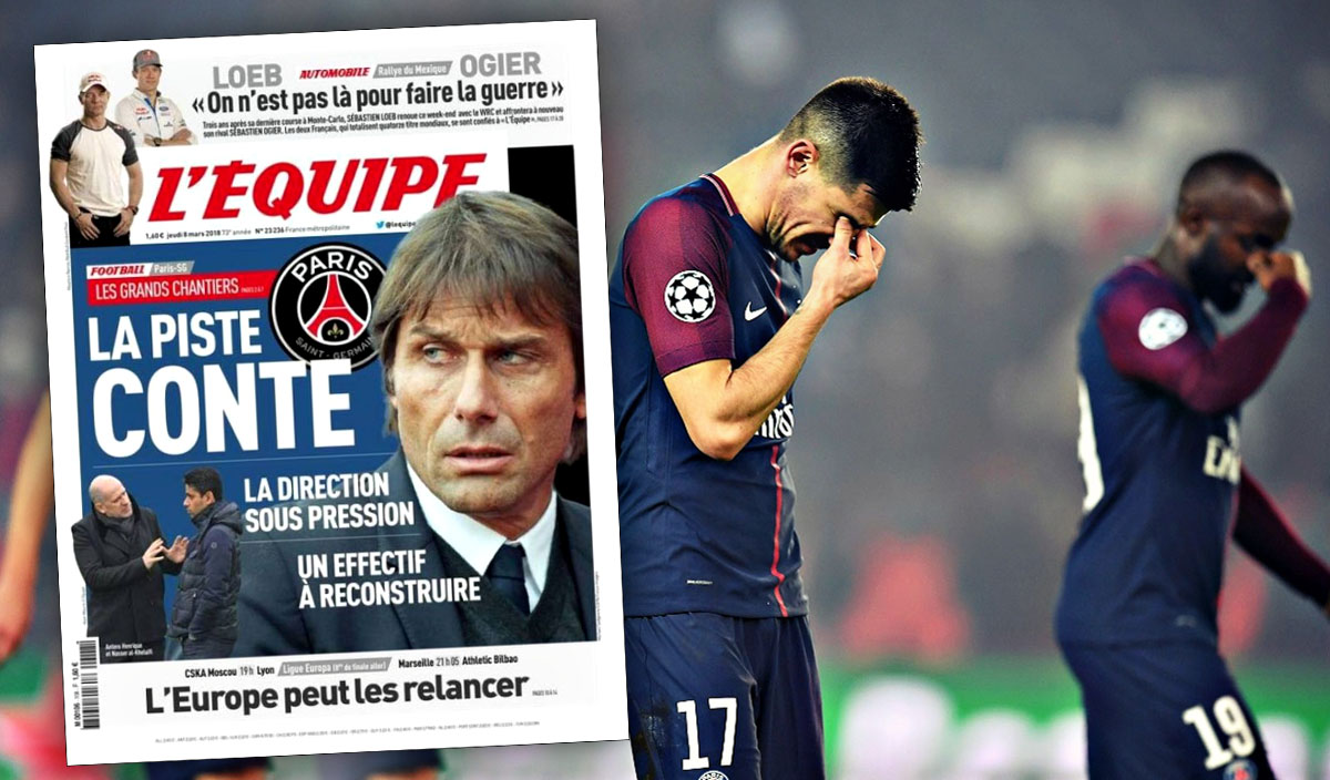 L`EQUIPE: Conte preuzima PSG koji kreće u novo trošenje