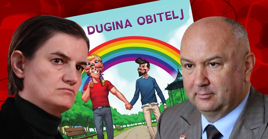 Srpska premijerka napala svog ministra zbog hrvatske gay slikovnice