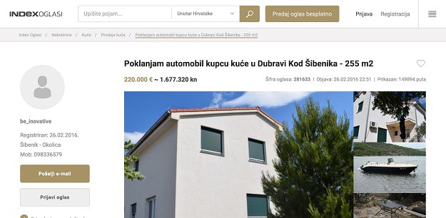 Index Oglasi i dalje vrtoglavo rastu: Više od 10 tisuća registriranih korisnika