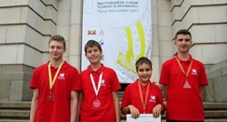 ZLATO, SREBRO I DVIJE BRONCE Mladi Hrvati briljirali na Europskoj juniorskoj informatičkoj olimpijadi