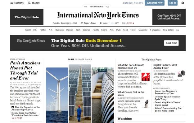 Izdavač New York Timesa u Tajlandu cenzurirao tekst, list izašao s prazninama na naslovnici