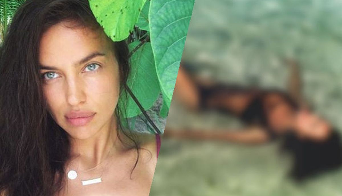 Irina Shayk se u prozirnom badiću opružila u plićaku i pokazala zanosno tijelo