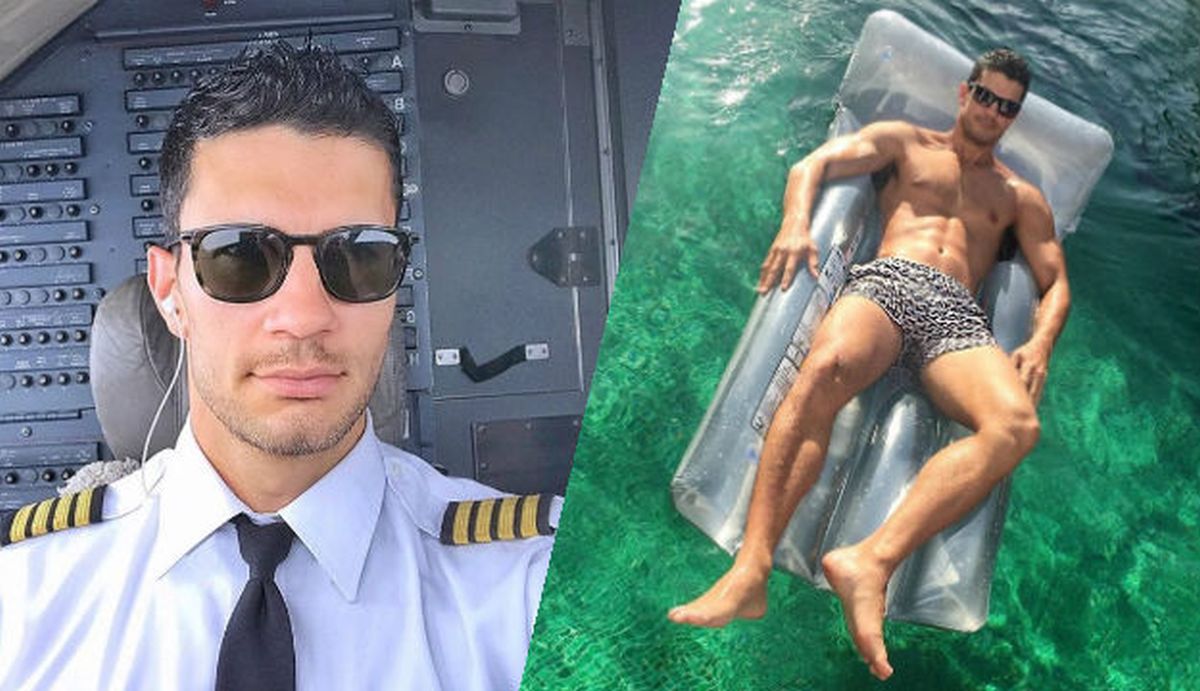 Seksi pilot postao internetska senzacija zbog nevjerojatnih trbušnjaka