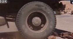 VIDEO Kako su divljaci ISIS-a uništavali Palmyru: Kamionom prelazili preko antičkih spomenika