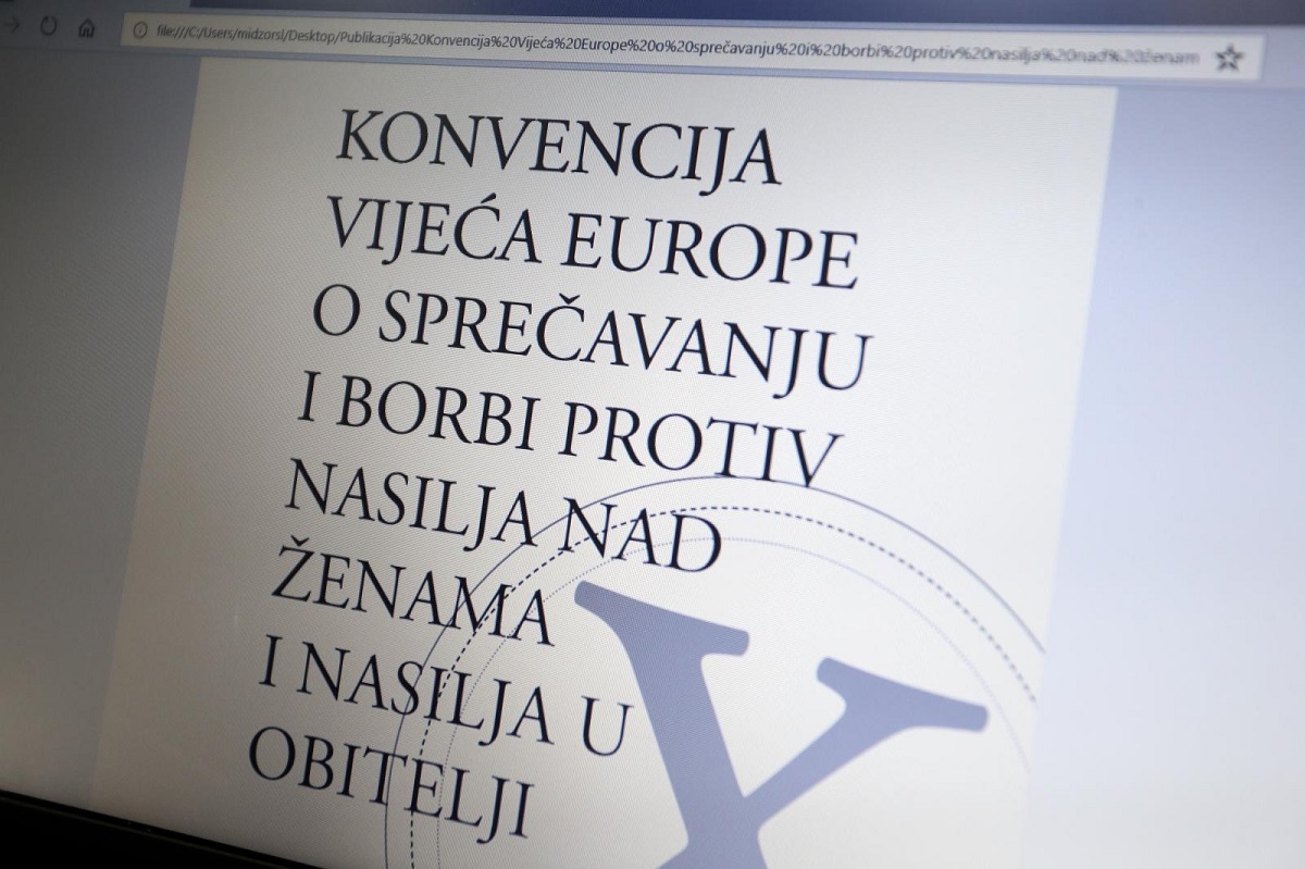 Ovo je izjava koju će vlada usvojiti uz Istanbulsku konvenciju