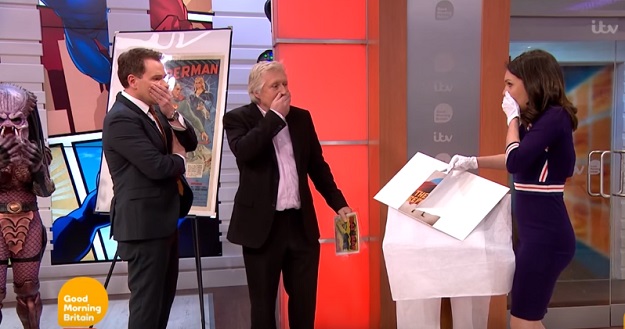 Je li ova voditeljica upravo uživo poderala poster vrijedan 150 tisuća funti?