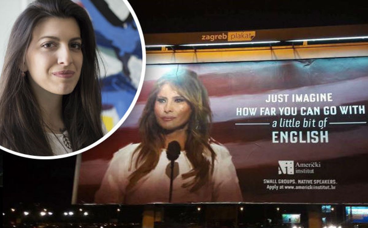 Upoznajte autoricu plakata s Melanijom o kojem priča cijela Hrvatska