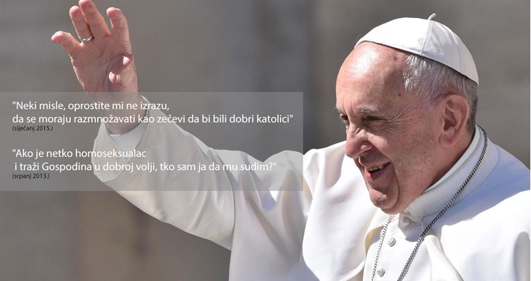 PET GODINA PAPE FRANJE "Ne morate se razmnožavati kao zečevi da biste bili dobri katolici"