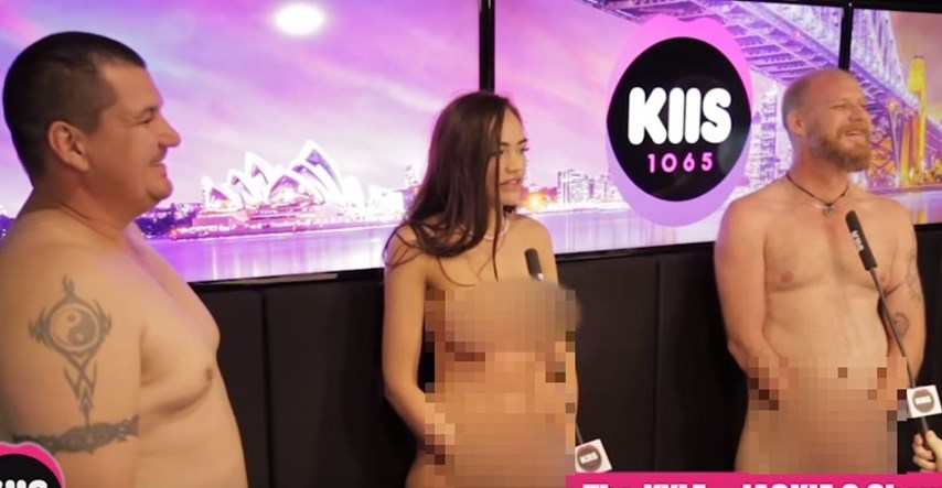 VIDEO Erekcija uživo: Prsata dvojnica Megan Fox skinula se u emisiji, tipu se digao
