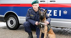 Hrvatski policijski pas Jack od Moslavine u Austriji uhvatio provalnika