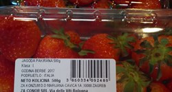 FOTO Pogledajte što u Konzumu prodaju pod "hrvatske jagode"