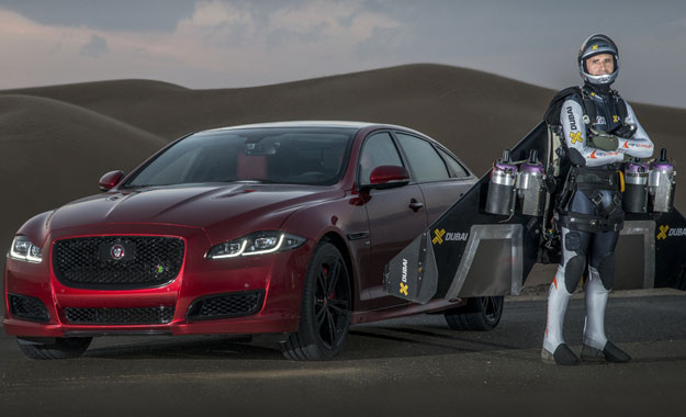 Jaguar protiv "čovjeka na mlazni pogon"