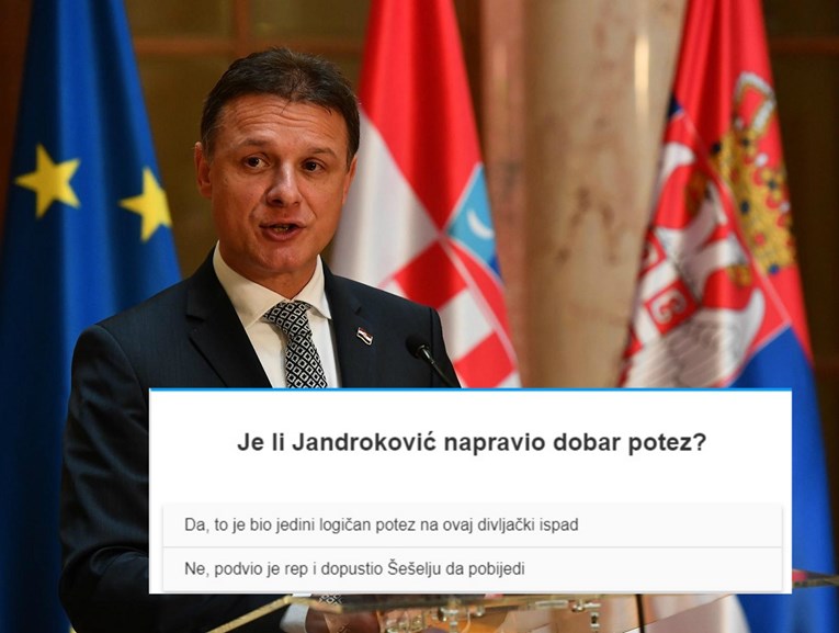 ANKETA Je li Jandroković dobro postupio?