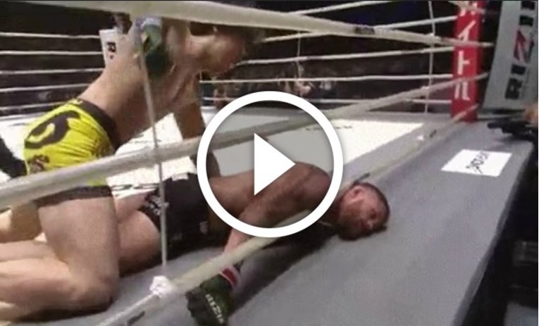 Pogledajte jedan od najbrutalnijih nokauta godine: Bivši UFC-ov borac nije znao gdje se nalazi